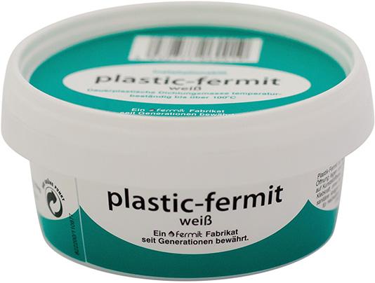 Produktbild Fermit Dichtungsmasse plastik- fermit, weiß, 1/4 kg-Dose