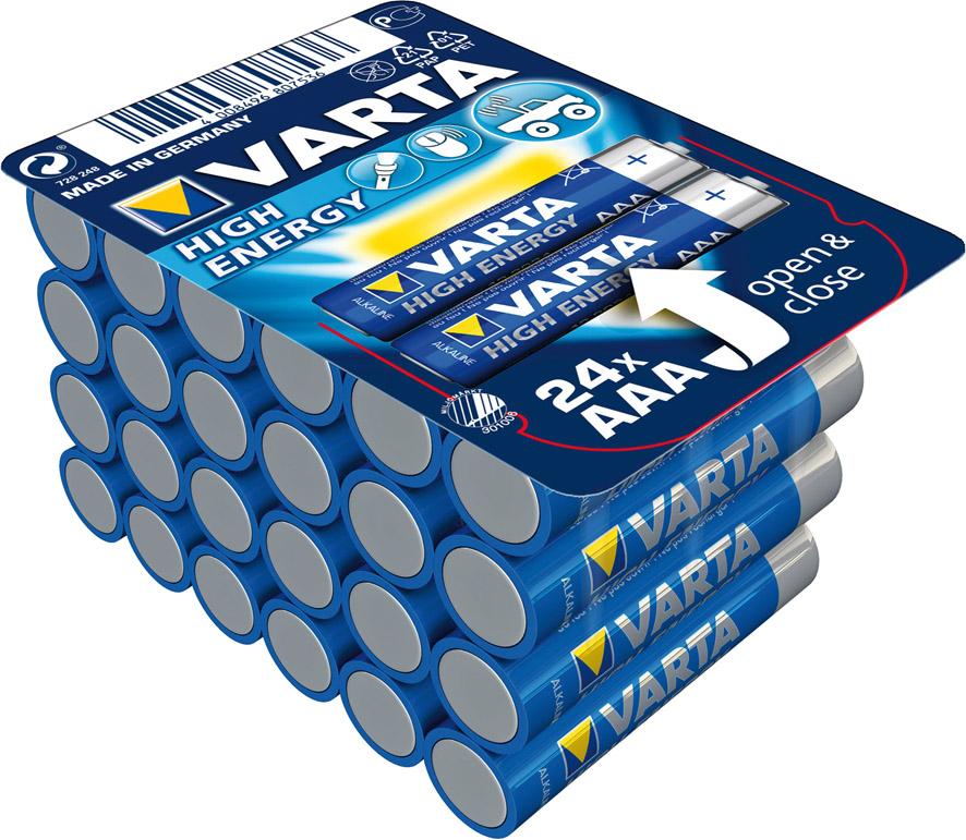 Produktbild VARTA Batterie HIGH ENERGAAA, Big Box 24-er
