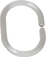 Produktbild Wenko Duschvorhang-Ringe transparent, 12-er Set