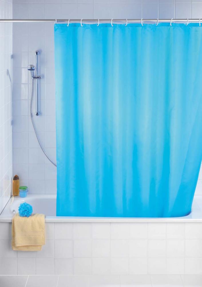 Produktbild Wenko Duschvorhang 180x200 light blue antis. bild 1