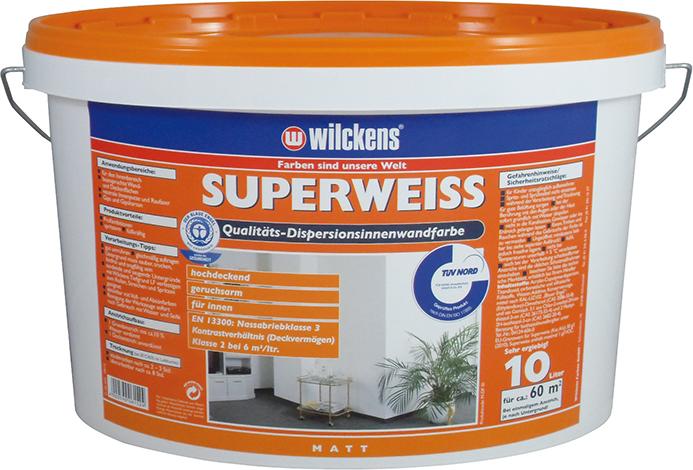 Produktbild Wilckens Dispersionsfarbe Innen 10 l, superweiß