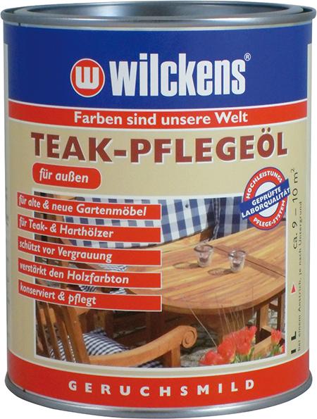 Produktbild Wilckens Teak-Pflegeöl 1 l, Teak
