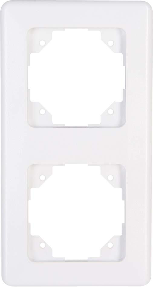 Produktbild Kopp Abdeckrahmen EUROPA 2-fach, arkt., f. senkr./waag. Installation