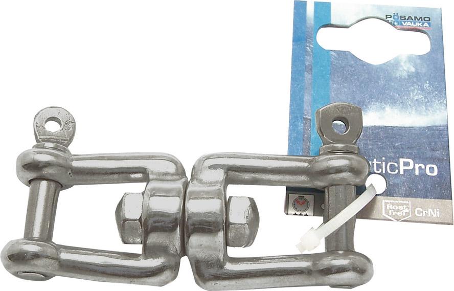 Produktbild Pösamo Wirbelschäkel (SB) A4 8,0mm a 5 Stk.