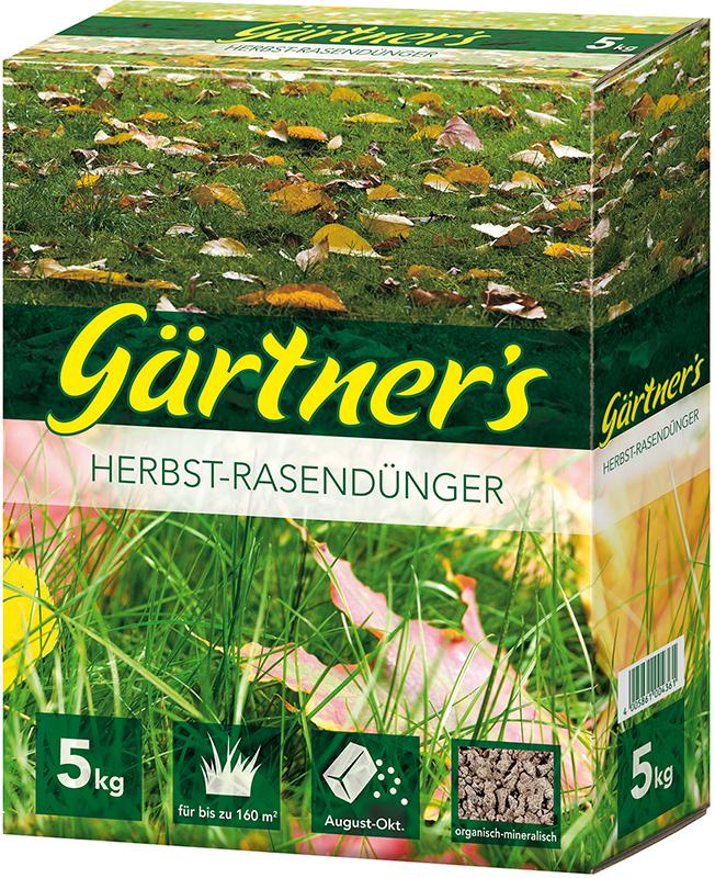 Produktbild Gärtner`s Herbst Rasendünger 5 kg