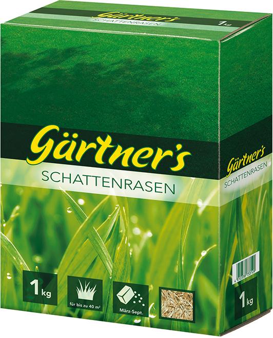 Produktbild Gärtner`s Schattenrasensamen 2 kg, FS Gärtners