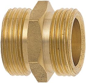 Produktbild Geka Gewindenippel MS 6kt., AG G1/2"xG3/4", SB