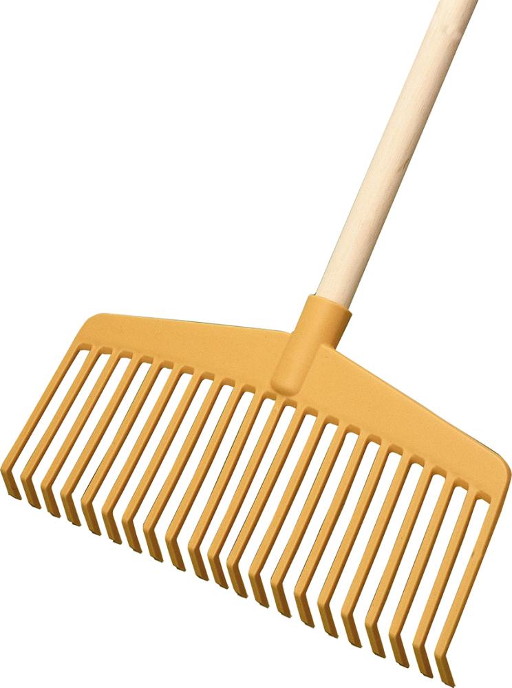 Produktbild Jost Laubbesen gelb ohne Stiel, 21 Zinken