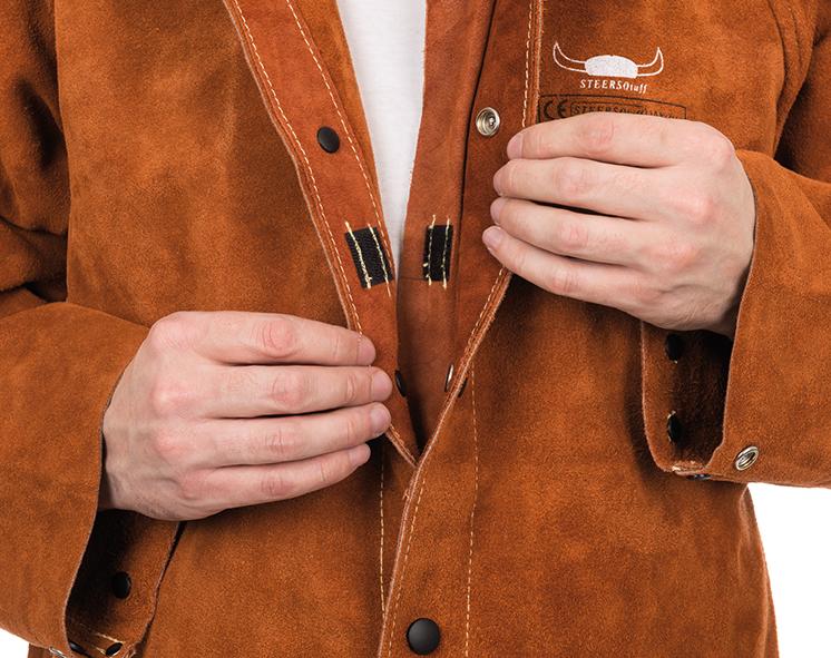 Produktbild Weldas Schweißerjacke Leder- Proban Gr. XXL bild 2