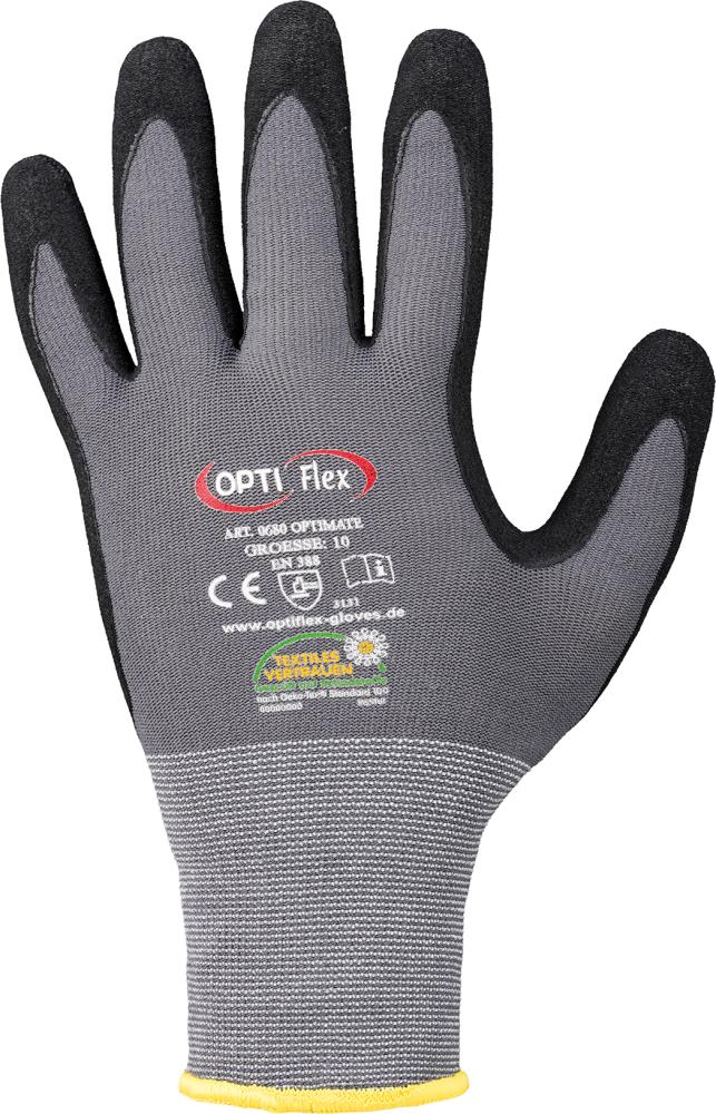 Produktbild Optiflex Handschuh Optimate Nitril Gr.10 bild 1