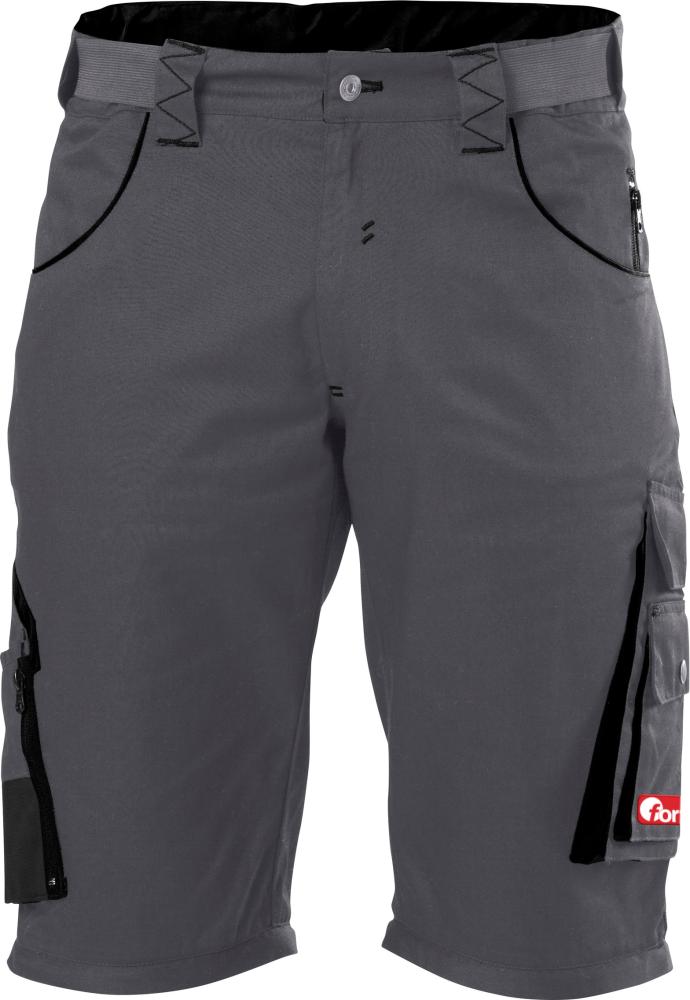 Produktbild Fortis Herren Bermuda Performance 24 grau schwarz Gr.56