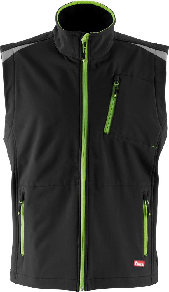Produktbild Fortis Herren Weste Premium 24 schwarz limegreen Gr.XXL