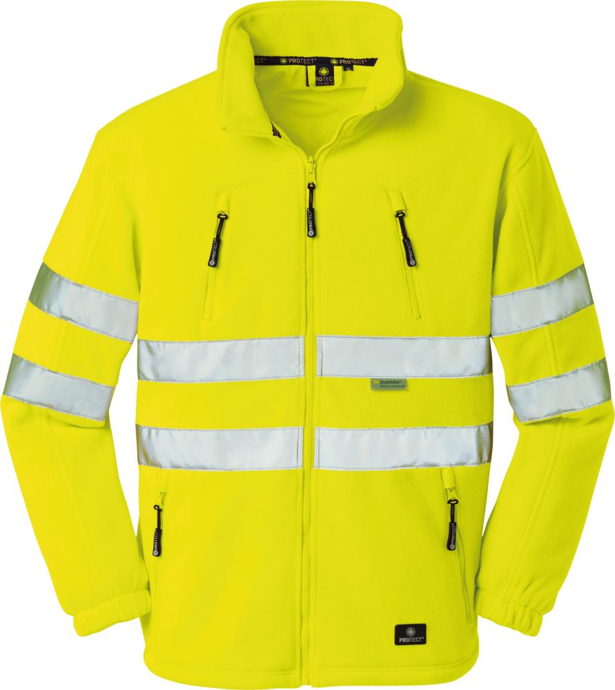 Produktbild 4 Protect Workwear Warnfleecejacke Seattle leuchtgelb Gr.XL