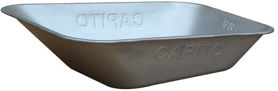 Produktbild Capito Mulde 85 Liter für Carry verzinkt gelocht, 1mm