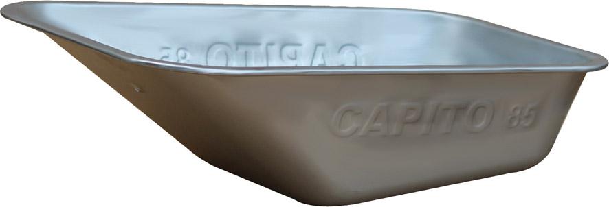 Produktbild Capito Mulde 85 Liter für Praktica verzinkt gelocht 1 mm