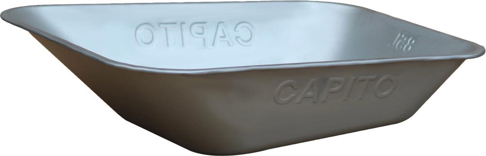 Produktbild Capito Mulde 85 Liter für Allcar 85 verzinkt gelocht 0,9 mm