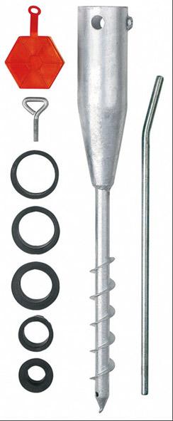 Produktbild Blome Eindreh-Bodenhülse Stahl