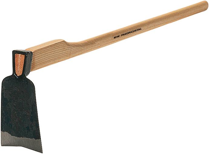 Produktbild SHW Rheinische Hacke mit Einschnitt Gr.1, Eschenstiel 135 cm bild 2