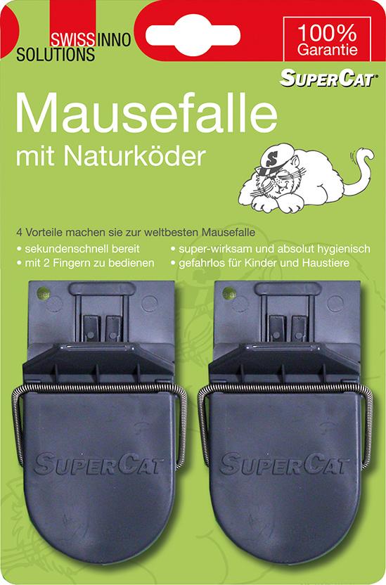 Produktbild SWISSINNO Mausefalle Supercat 2er Pack