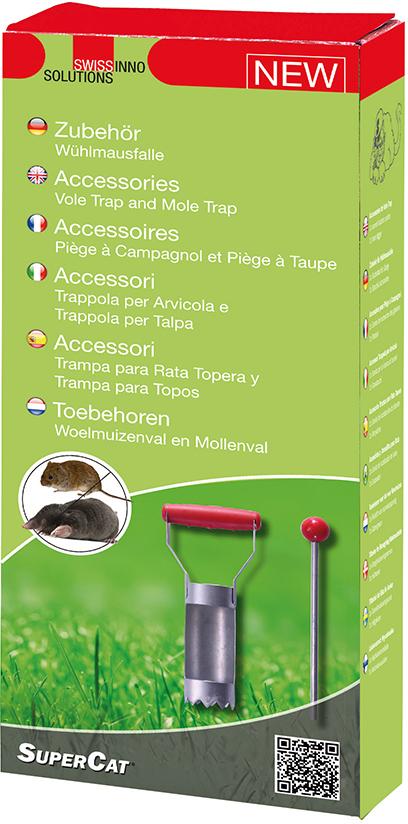 Produktbild SWISSINNO Zubehörset Wühlmausfalle SuperCat