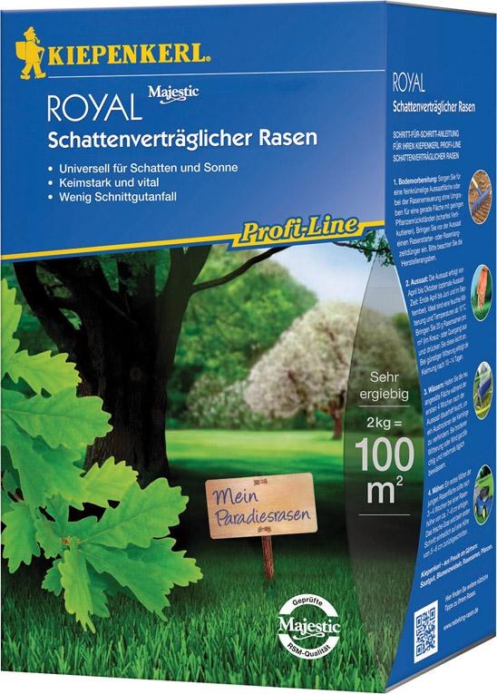 Produktbild Kiepenkerl Schattenverträgl. Rasen Profi-Line Royal 2kg