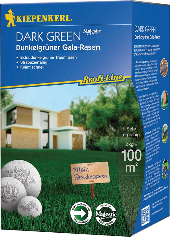 Produktbild Kiepenkerl Grüner Gala Rasen 2 kg Profi-Line Dark Green