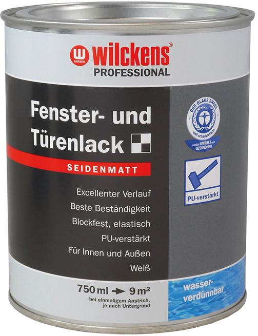 Produktbild Wilckens Fenster-und Türenlack seidenmatt, 750ml