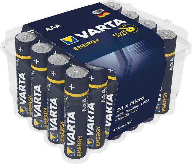 Produktbild VARTA Batterie Energy AAA 24er Box bild 1
