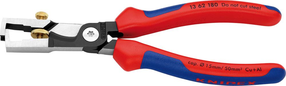Produktbild Knipex Abisolier-/Kabelschere 180mm pol.m.M.K.Gr.