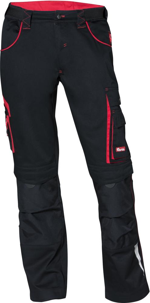 Produktbild Fortis Herren Bundhose Performance 24 schwarz rot Gr.25