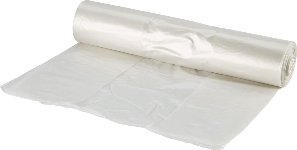 Produktbild Müllsack 70 Liter transparent ca. 35 my Rolle a 25 Stk.