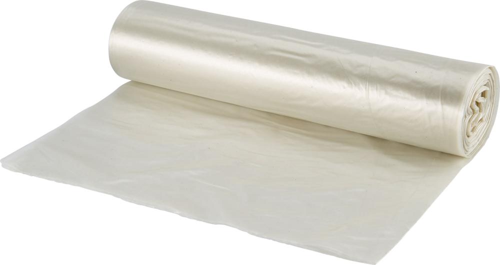 Produktbild Müllsack 120 Liter transparent ca. 39 my Rolle a 25 Stk.