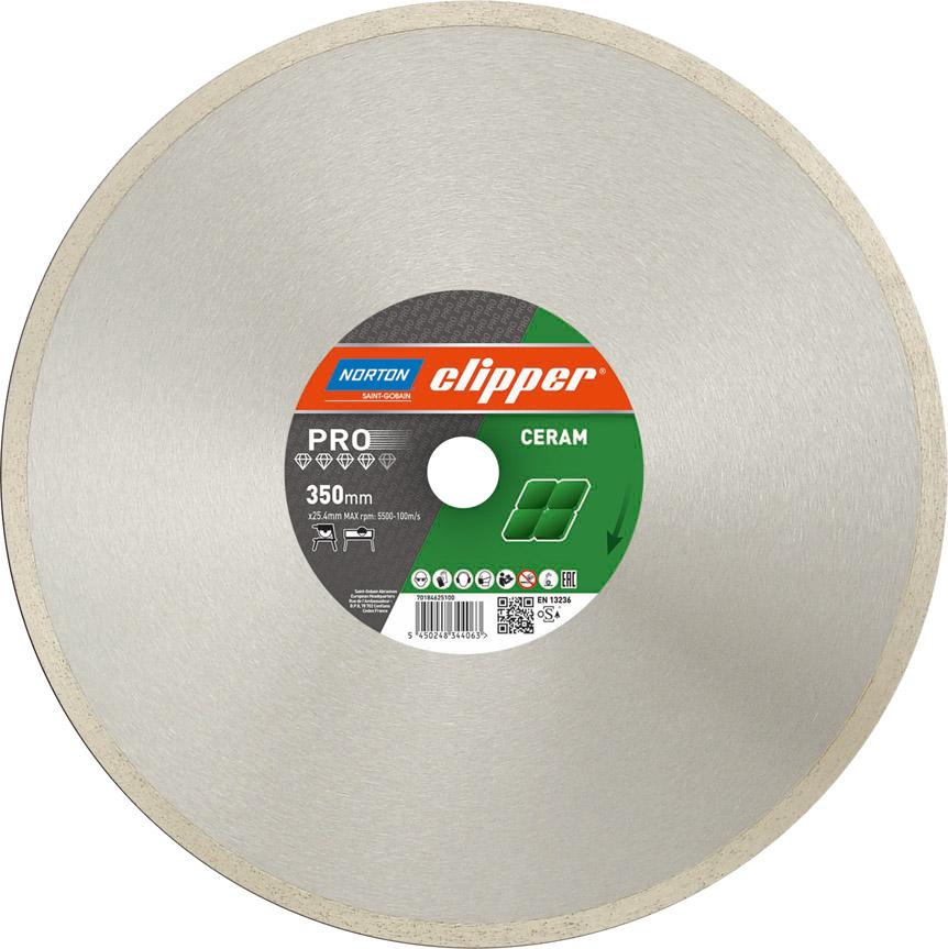 Produktbild Norton Clipper Diamant Trennscheibe Pro Ceram MD120C 2295 300 x 25,4