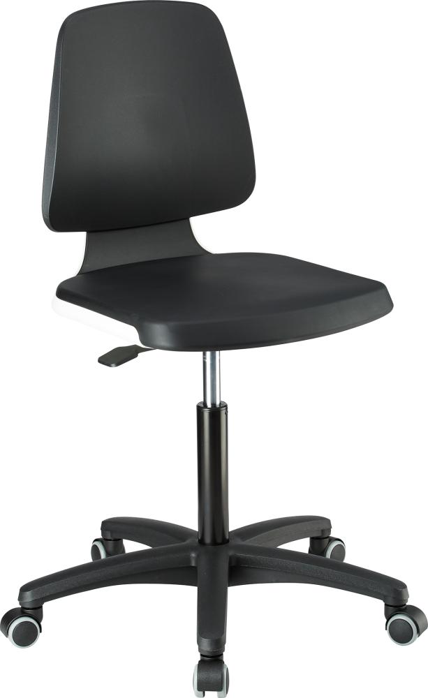 Produktbild Bimos Stuhl Labsit 2 weiß Integrierter Schaum mit Rollen