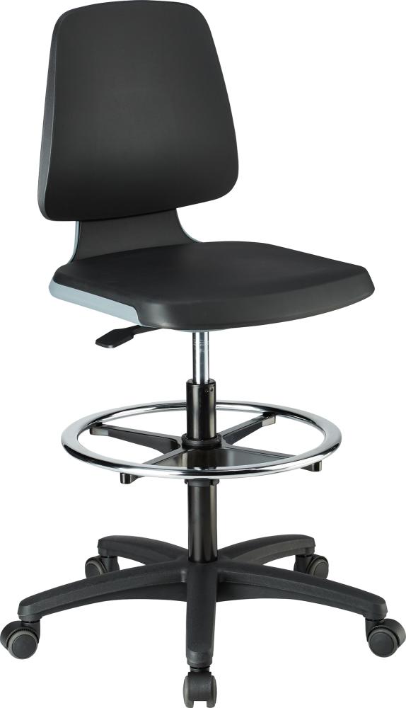 Produktbild Bimos Stuhl Labsit 4 anthrazit Integrierter Schaum mit Rollen