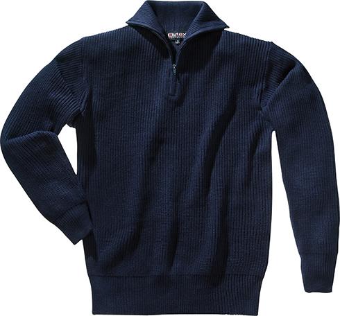 Produktbild Troyer Pullover mit Reißverschluss marine Gr. M