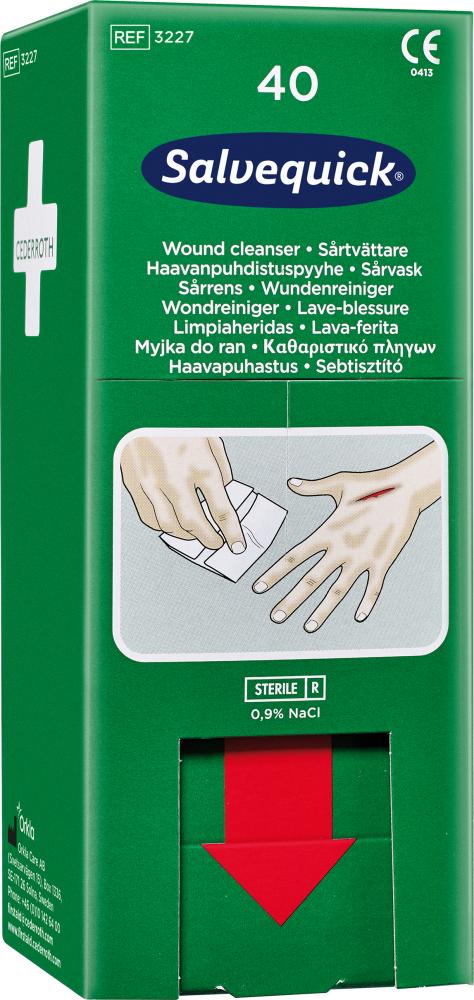 Produktbild Cederroth  Wundreiniger Nachfüllpack mit 40 Stück