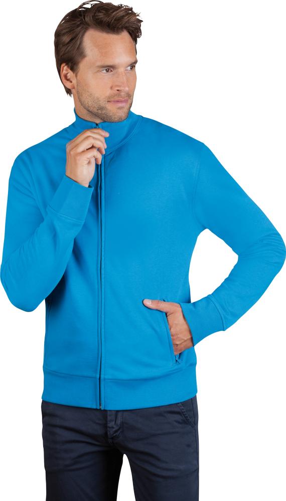 Produktbild Promodoro Sweatshirtjacke türkis Gr. 3XL bild 1