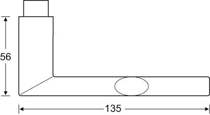 Produktbild FSB Zimmertür-Drückergarnitur PZ Edelst.VK8, 0 12 1108 bild 3