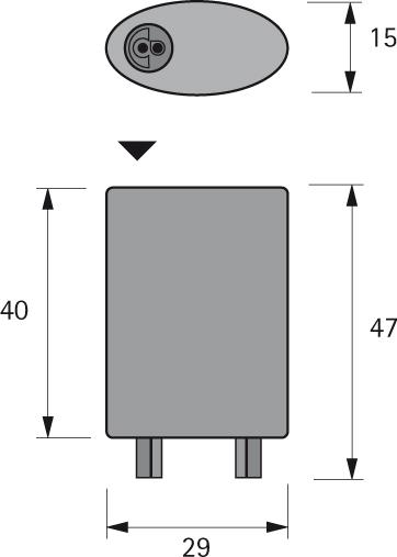 Produktbild Magic LED 2-fach Verteiler MP2 24VDC max. 8A bild 2