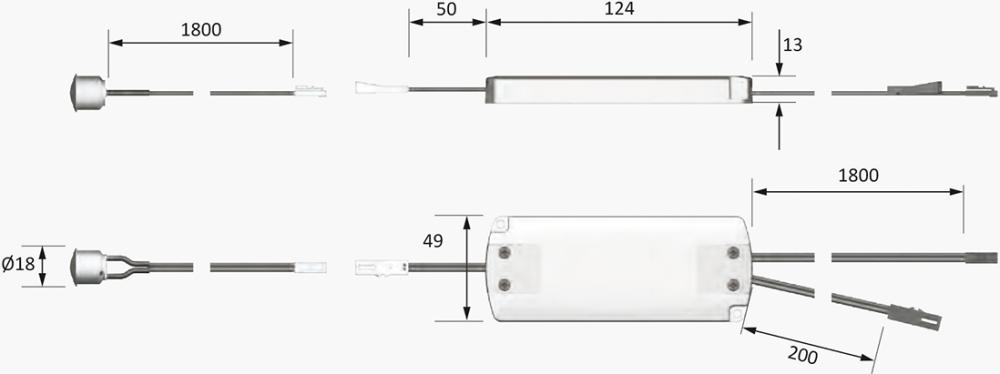 Produktbild Magic LED Dimmer 12VDC max. 36W bild 3
