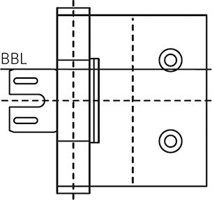 Produktbild FSB Glastür-Band,3 teilig, VG 8790K,f.Stahlz.F69matt bild 4