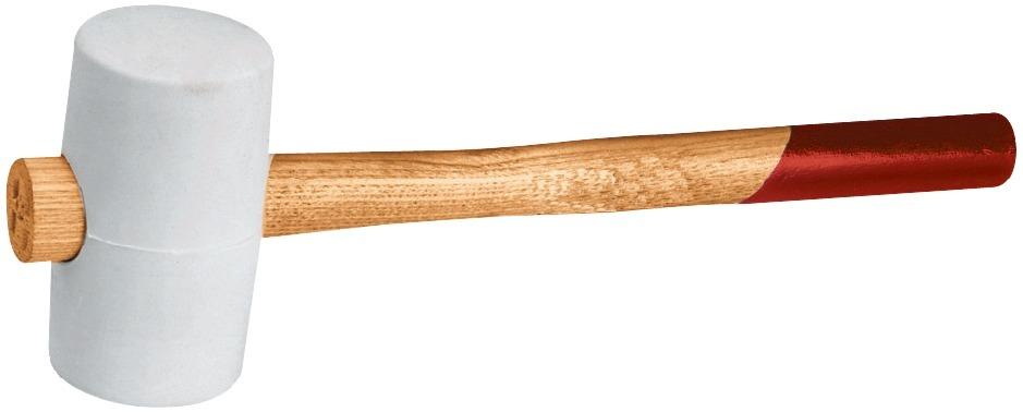 Produktbild Fortis Gummi-Komp.Hammer Gr.4A 90mm weiß