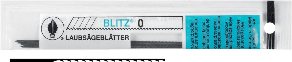Produktbild JH Laubsägeblatt Blitz Gr.11 weitgezahnt