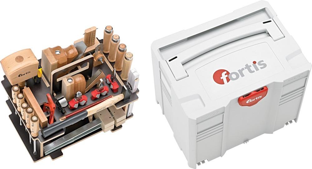 Produktbild Fortis Werkzeugsystainer für die Holzbearbeitung