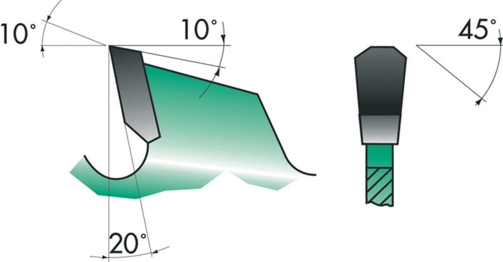 Produktbild Edessö Kreissägebl. HW S.-Nagelf350x3,5x30 Z24 FF bild 2