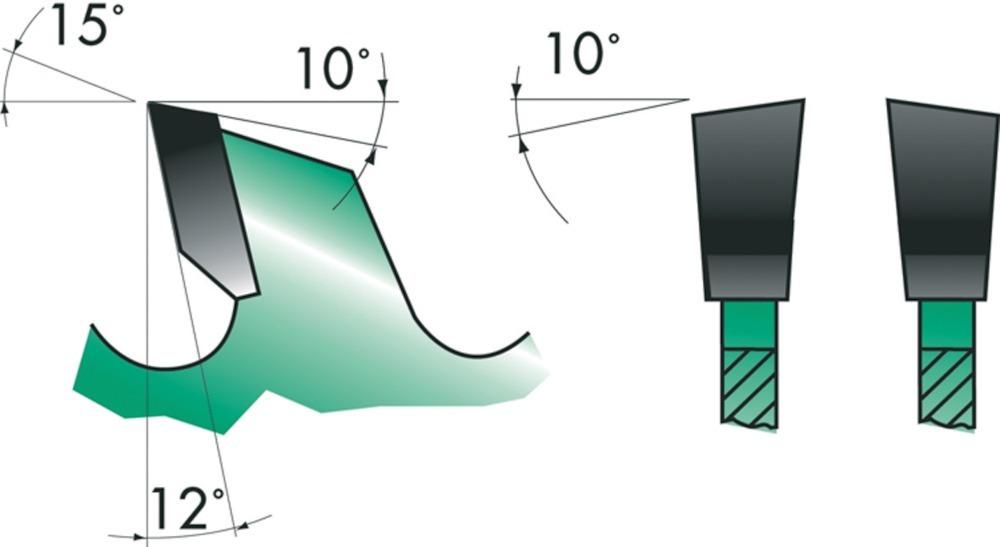 Produktbild Edessö Kreissägeblatt HM-Präz. 300x3,2x30 ZZ. 96 VW bild 2