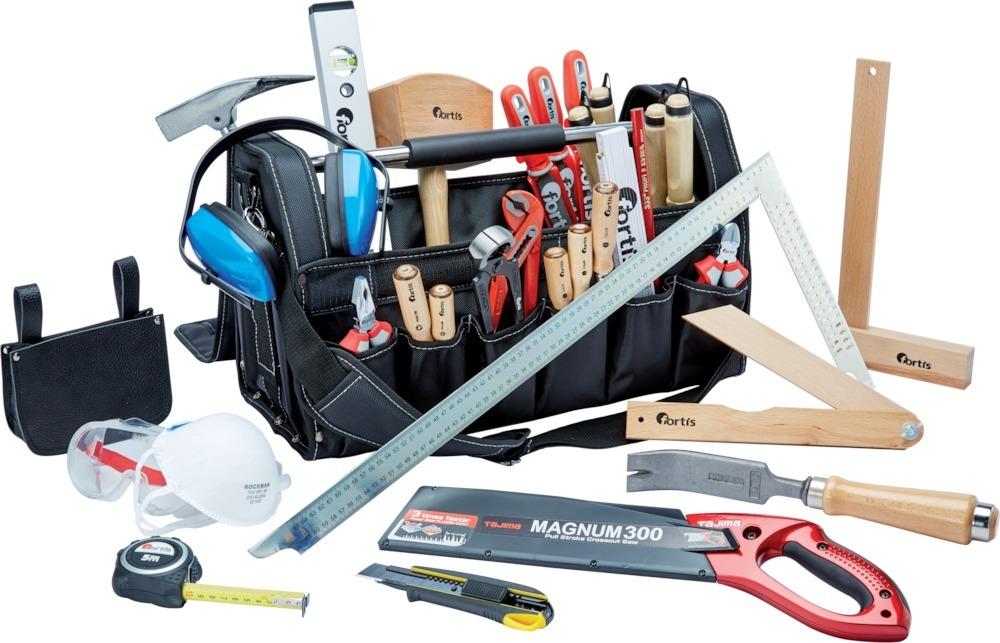 Produktbild Fortis Werkzeugtasche für Zimmerei-Azubis