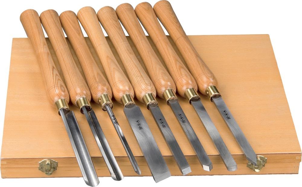 Produktbild Holzstar Drechselmesser-Set 8-teilig