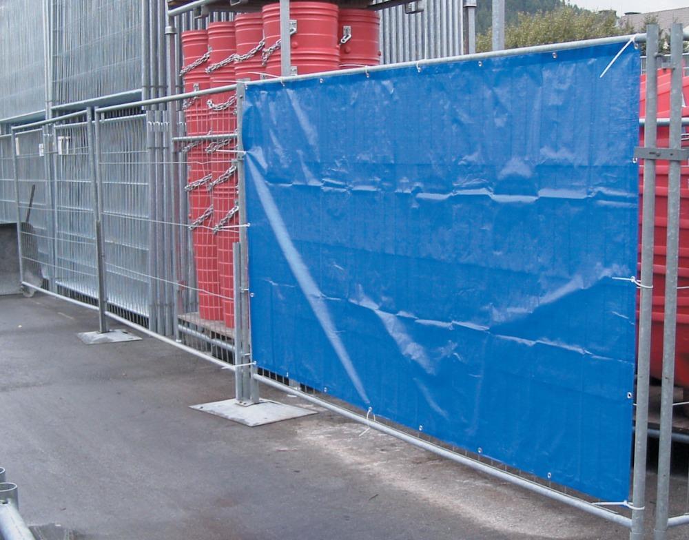 Produktbild Bauzaunplane weiss 1,76 x 3,41 m bild 2